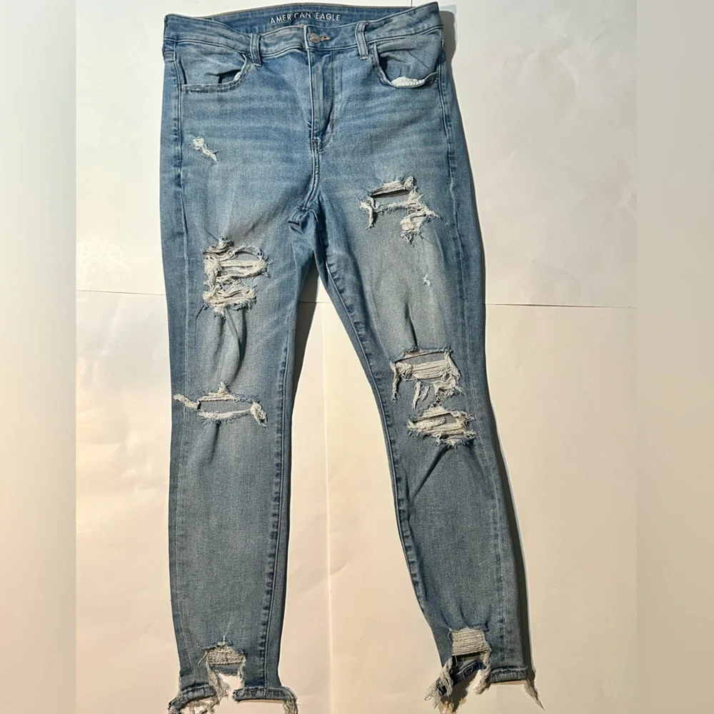 Women’s Hi Rise Jegging Light Blue Denim Jeans - Picture 1 of 13